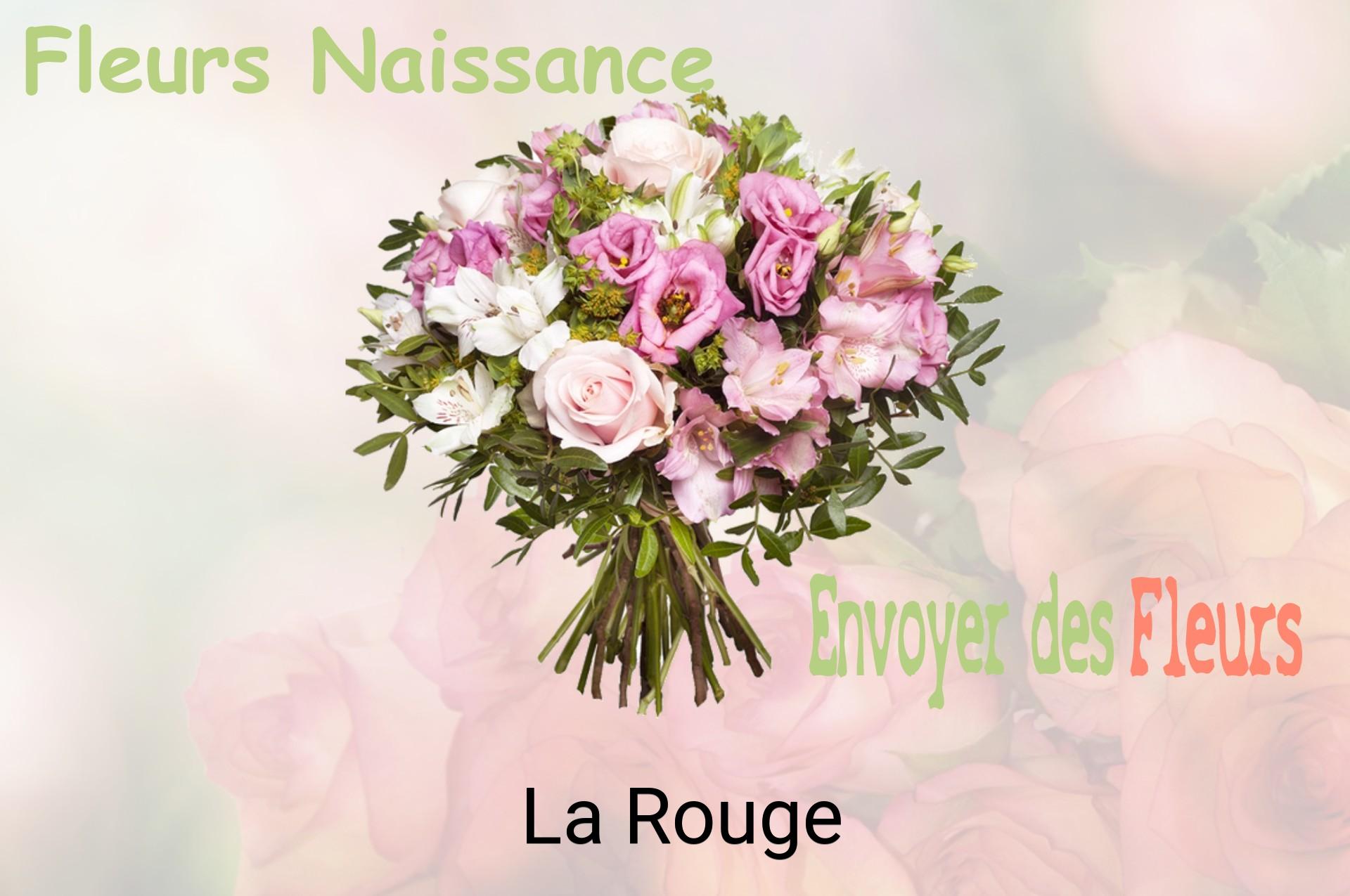 Bouquet de fleurs de naissance livré à La Rouge