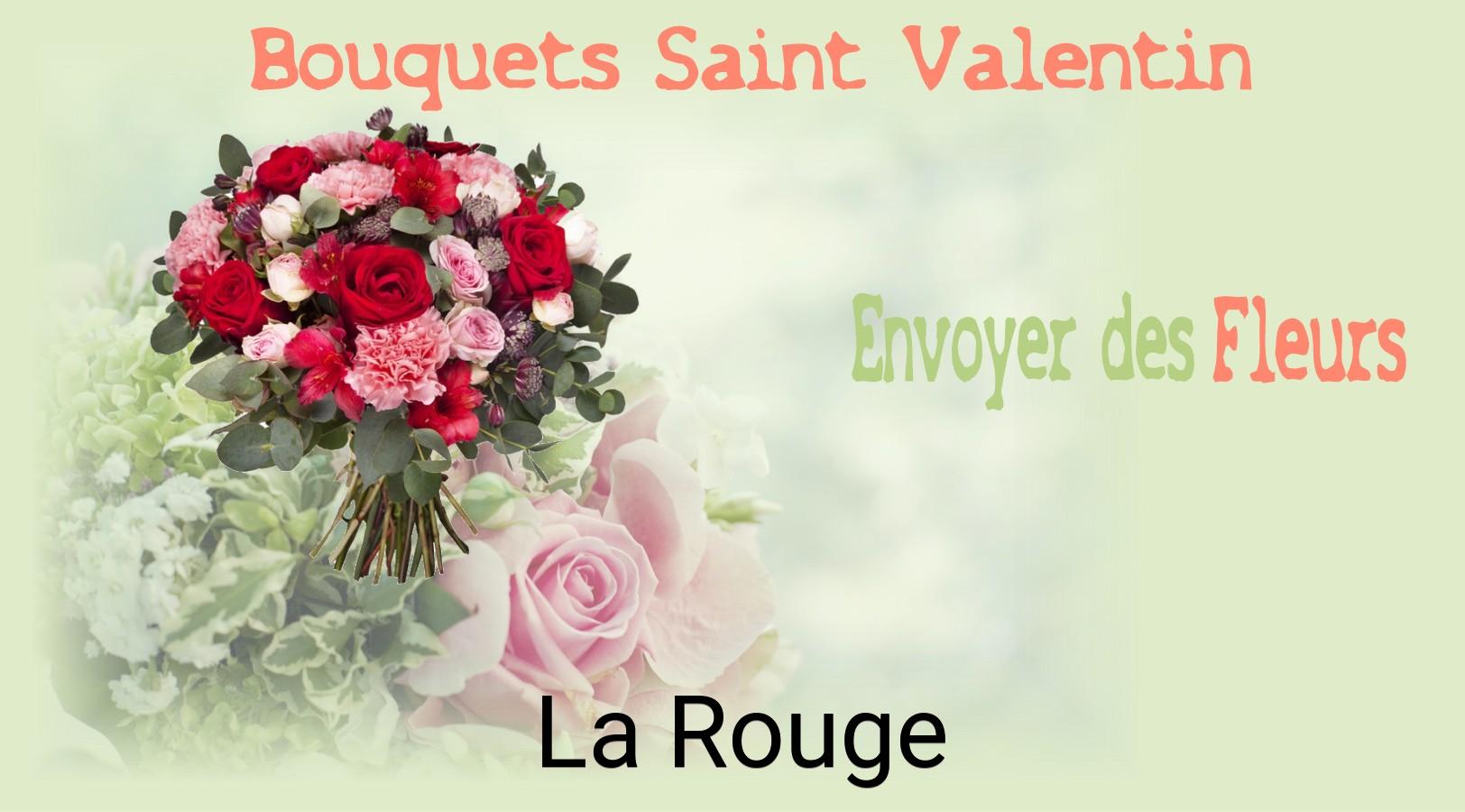 Roses de Saint-Valentin livrées à La Rouge